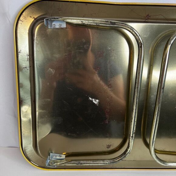 Metal Lap Tray Vintage Pottery Southwestern Native Retro Y2k Granny Core - Picture 7 of 11